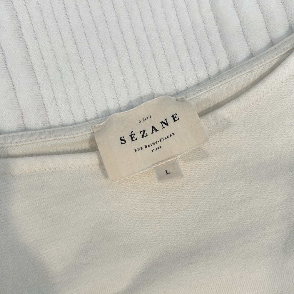 Like new Sezane NOAN MARINIÈRE size large - Picture 3 of 4